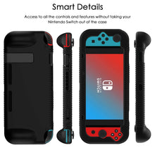 
                        
                          Load image into Gallery viewer, Semeving for Nintendo Switch Case,Soft Protective Case with Ergonomic Grip Design,Shock-Absorption&amp;Anti-Scratch (Red) - JOY2ESpree
                        
                      