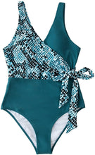 
                        
                          画像をギャラリービューアに読み込む, CUPSHE Women's One Piece Swimsuit Knotted Color Block Bathing Suit
                        
                      
