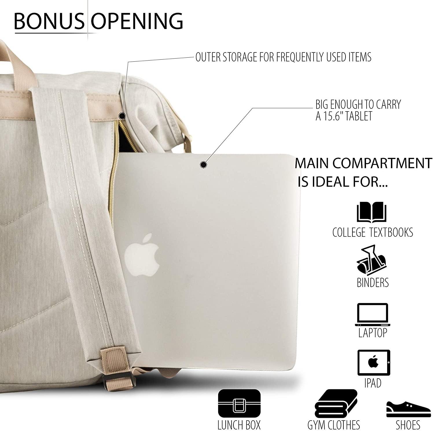 KJARAKÄR Backpack | Classic & Premium Styles | Metal Zippers | Leather Accessories | Gym, Work, School, Diaper Bag - JOY2ESpree