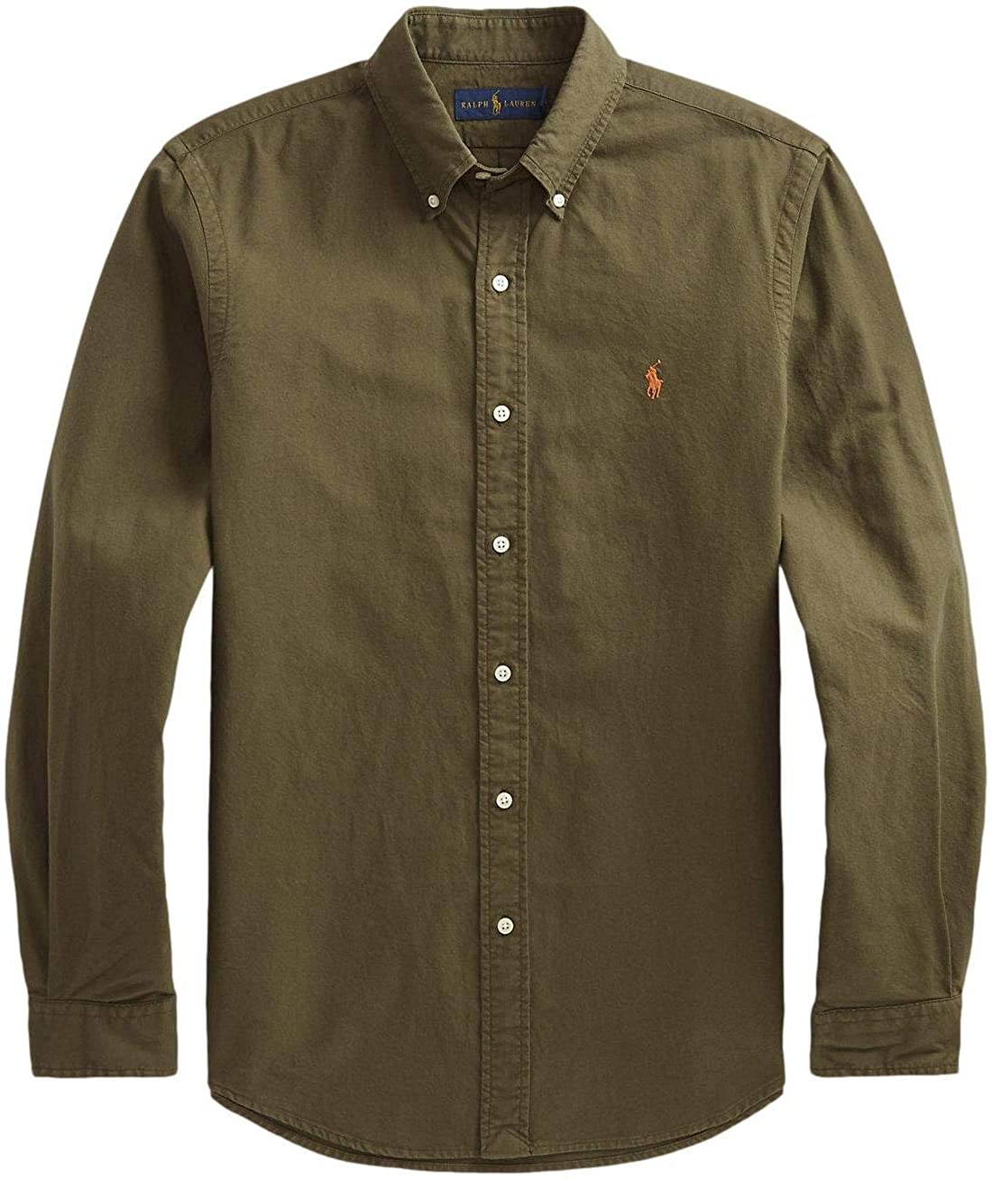 Polo Ralph Lauren Mens Classic Fit Oxford Longsleeve Buttondown Shirt