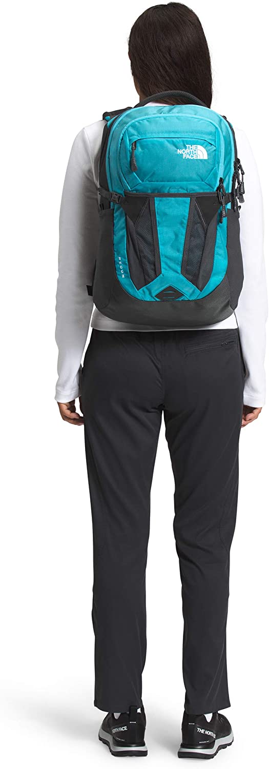 The North Face Women's Recon Backpack, TNF Black Heather/Silver Reflective, One Size