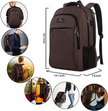 
                        
                          Load image into Gallery viewer, Matein Travel Laptop Backpack, Business Anti Theft Slim Durable Laptops Backpack - JOY2ESpree
                        
                      