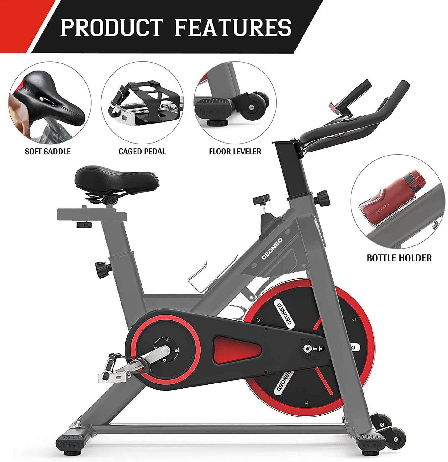 LABODI Exercise Bike, Stationary Indoor Cycling Bike, Cycle Bike for Home Cardio Gym - JOY2ESpree