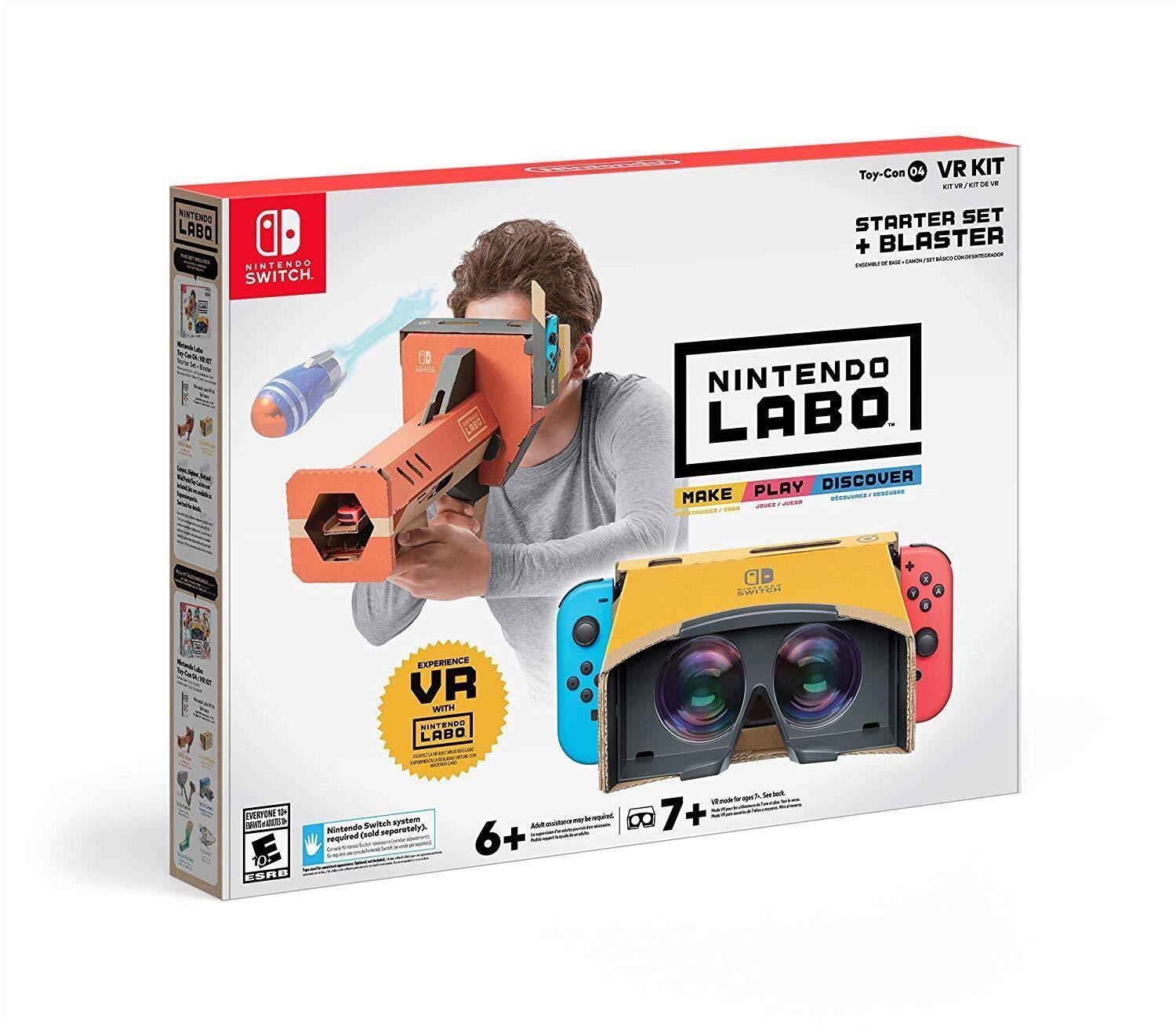 Nintendo Labo Toy-Con 04: VR Kit - Starter Set + Blaster - Switch - JOY2ESpree