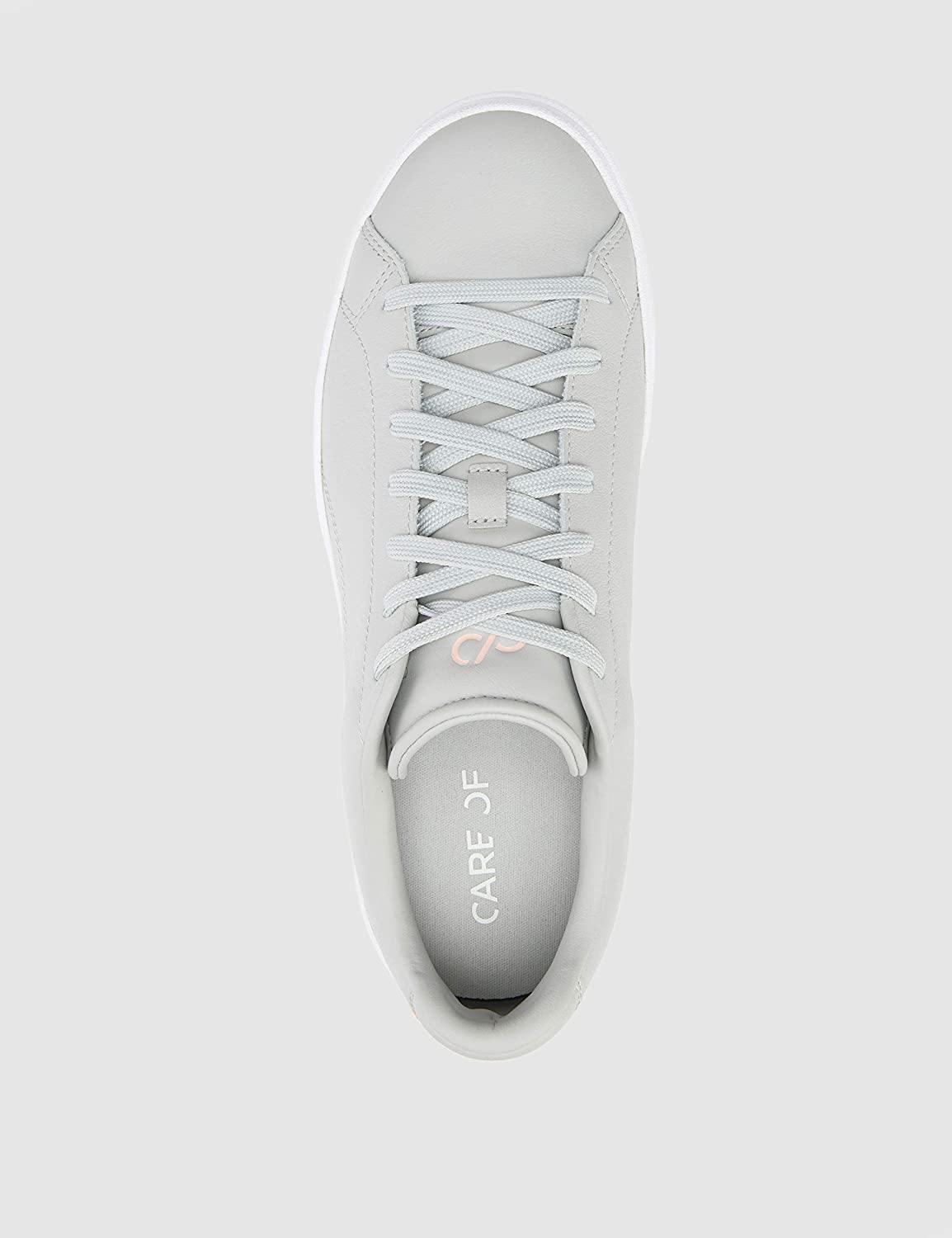CARE OF by PUMA Women's Leather Platform Court Low-Top Sneakers