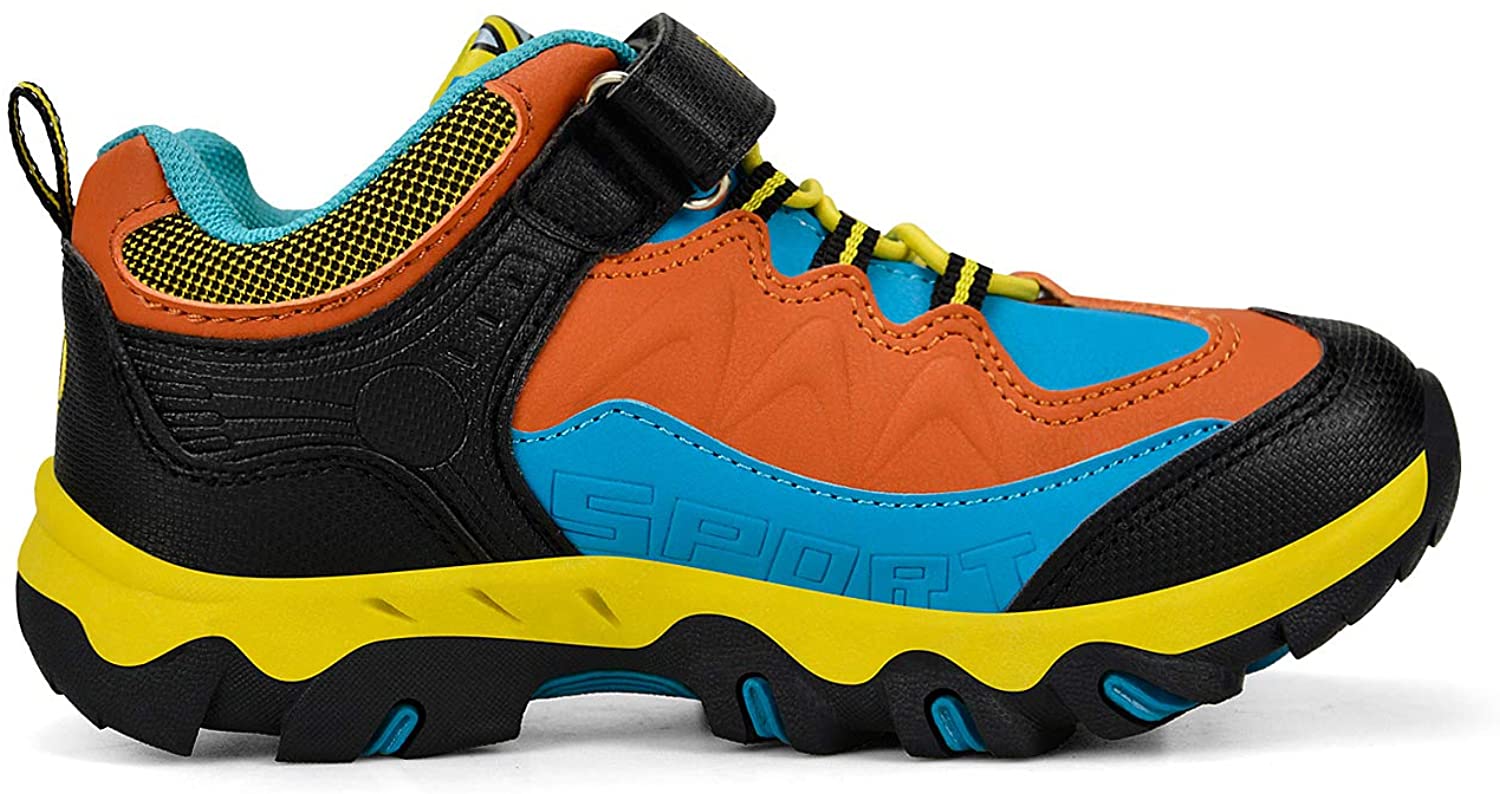 Biacolum Boys Girls Shoes Outdoor Hiking Waterproof Kids Sneaker