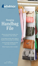 
                        
                          Load image into Gallery viewer, Whitmor Handbag File, Clear
                        
                      
