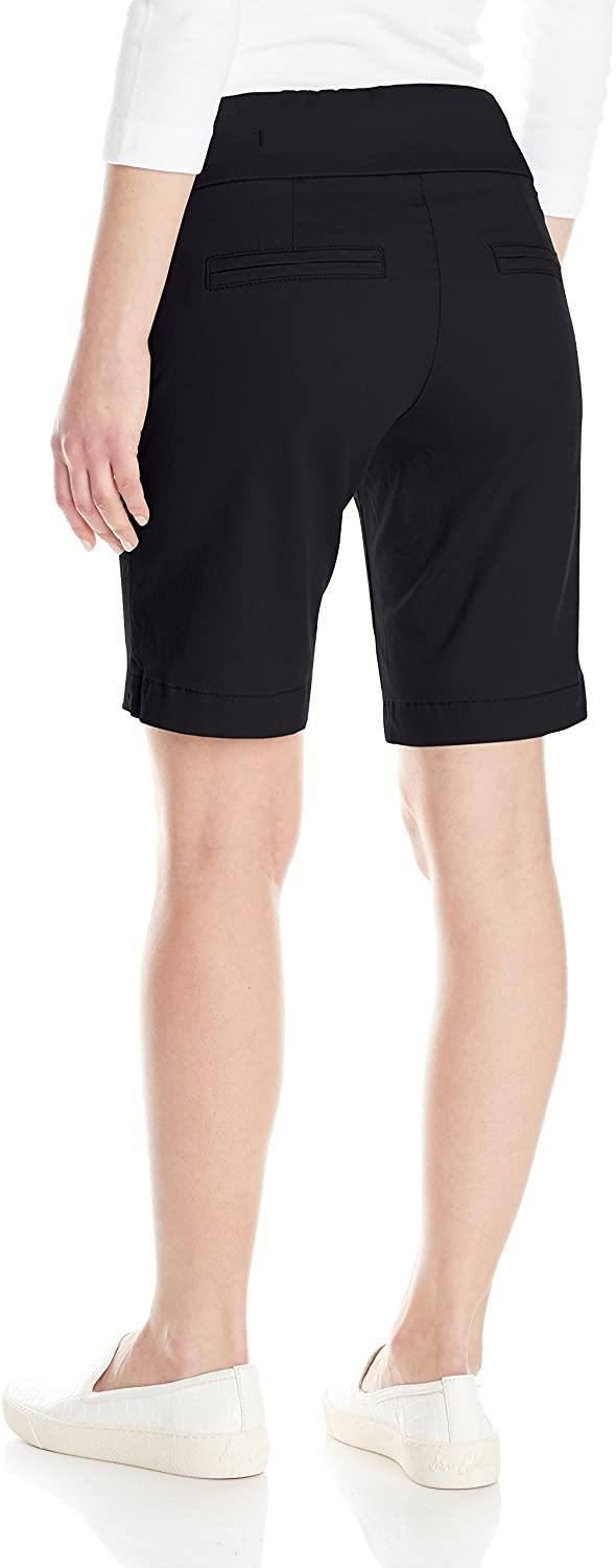 Jag Jeans Women's Petite Ainsley Pull On Twill Bermuda