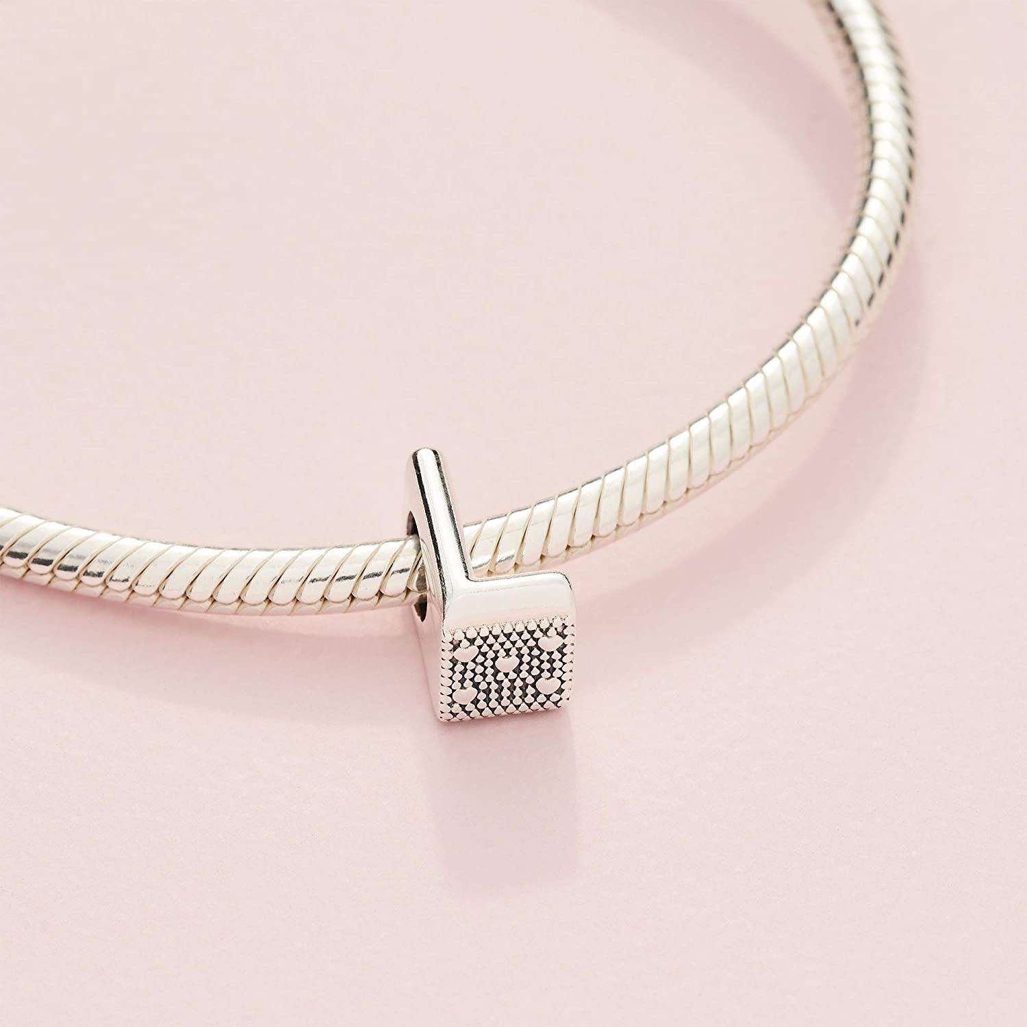 PANDORA Letter 925 Sterling Silver Charm - JOY2ESpree