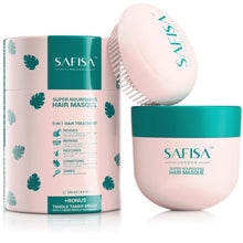 
                        
                          画像をギャラリービューアに読み込む, SAFISA Coconut Oil Hair Mask for Dry Damaged Hair 8.5 Oz
                        
                      