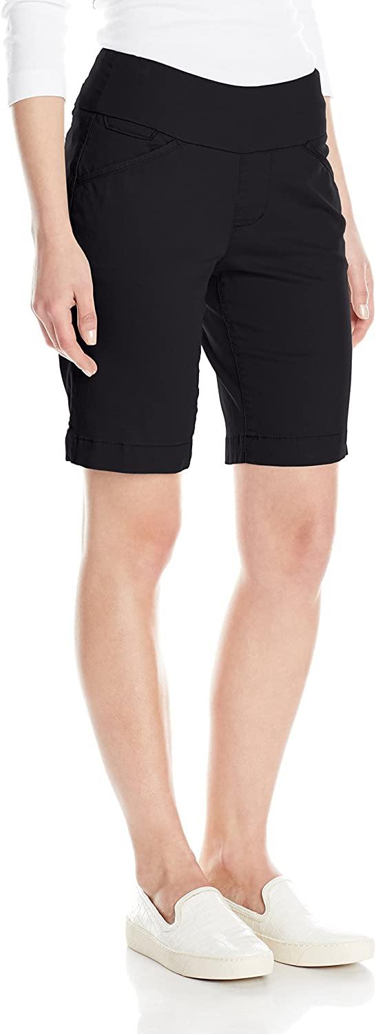 Jag Jeans Women's Petite Ainsley Pull On Twill Bermuda
