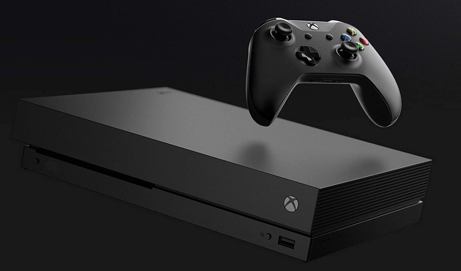 Microsoft Xbox One X 1TB Console with Wireless Controller: Xbox One X Enhanced, HDR, Native 4K, Ultra HD (Renewed) (2017 Model) - JOY2ESpree