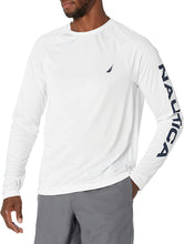 
                        
                          画像をギャラリービューアに読み込む, Nautica Men's Logo Graphic Swim Shirt - JOY2ESpree
                        
                      