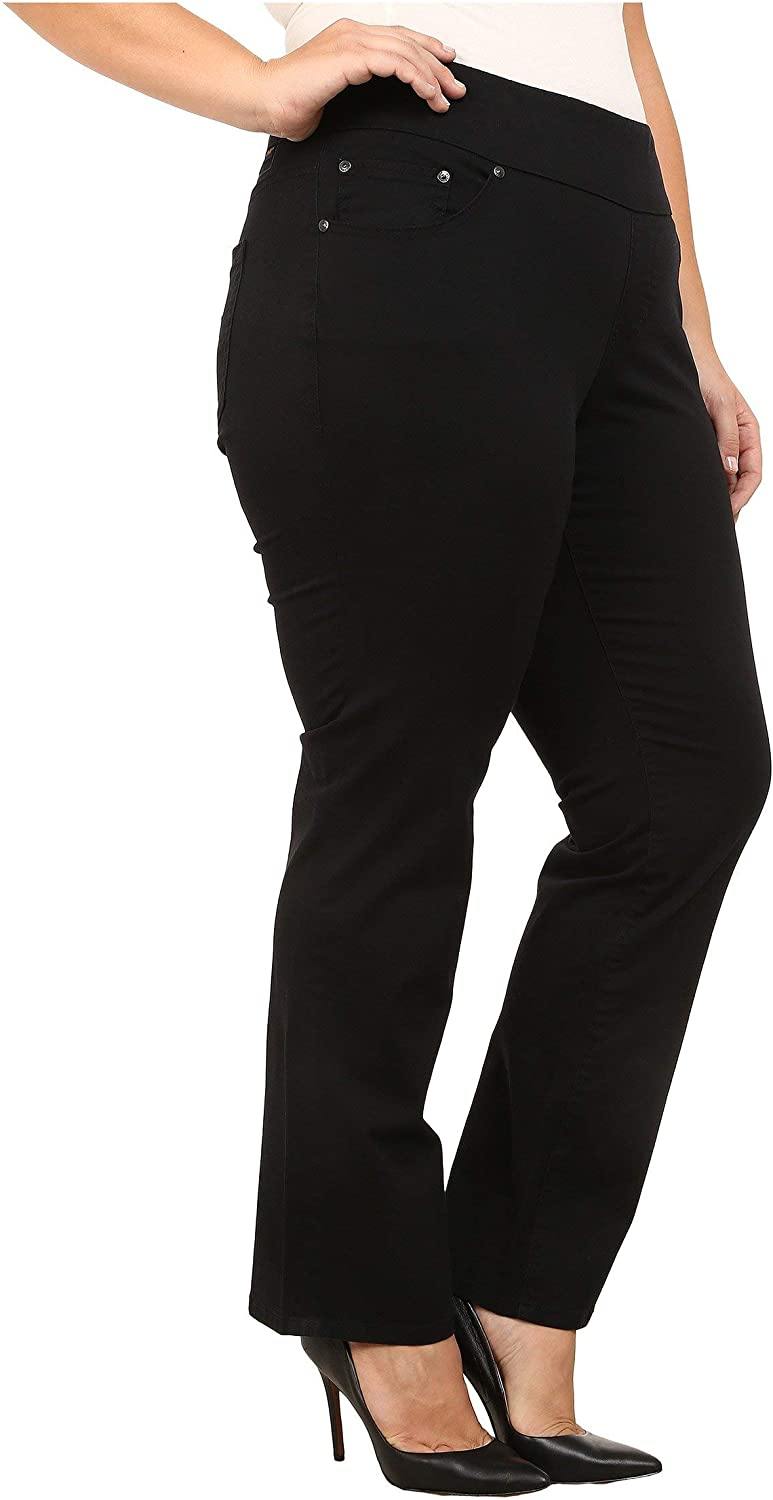 Jag Jeans Women's Plus-Size Peri Pull on Straight Leg Pant