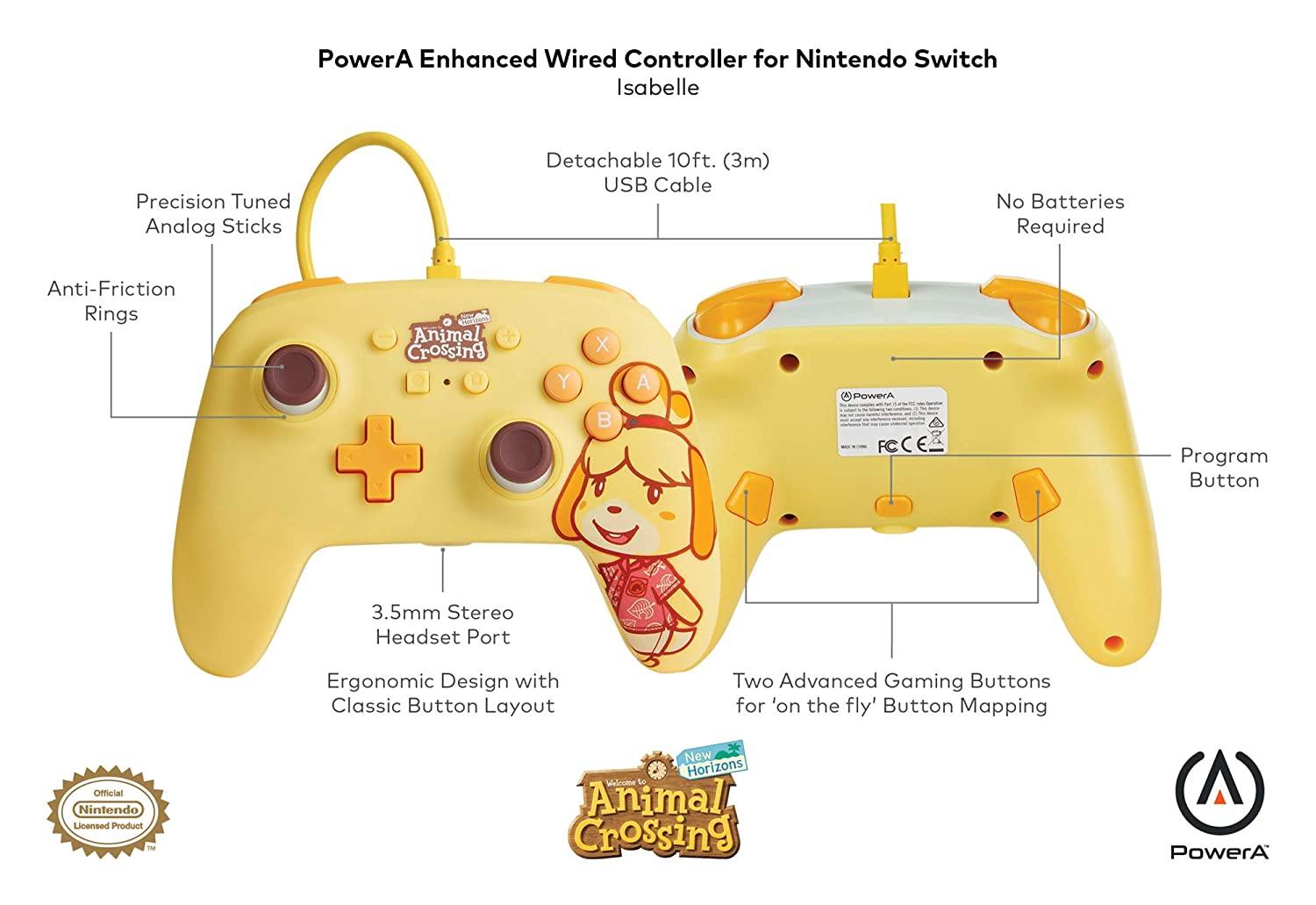 PowerA Enhanced Wired Controller for Nintendo Switch - JOY2ESpree