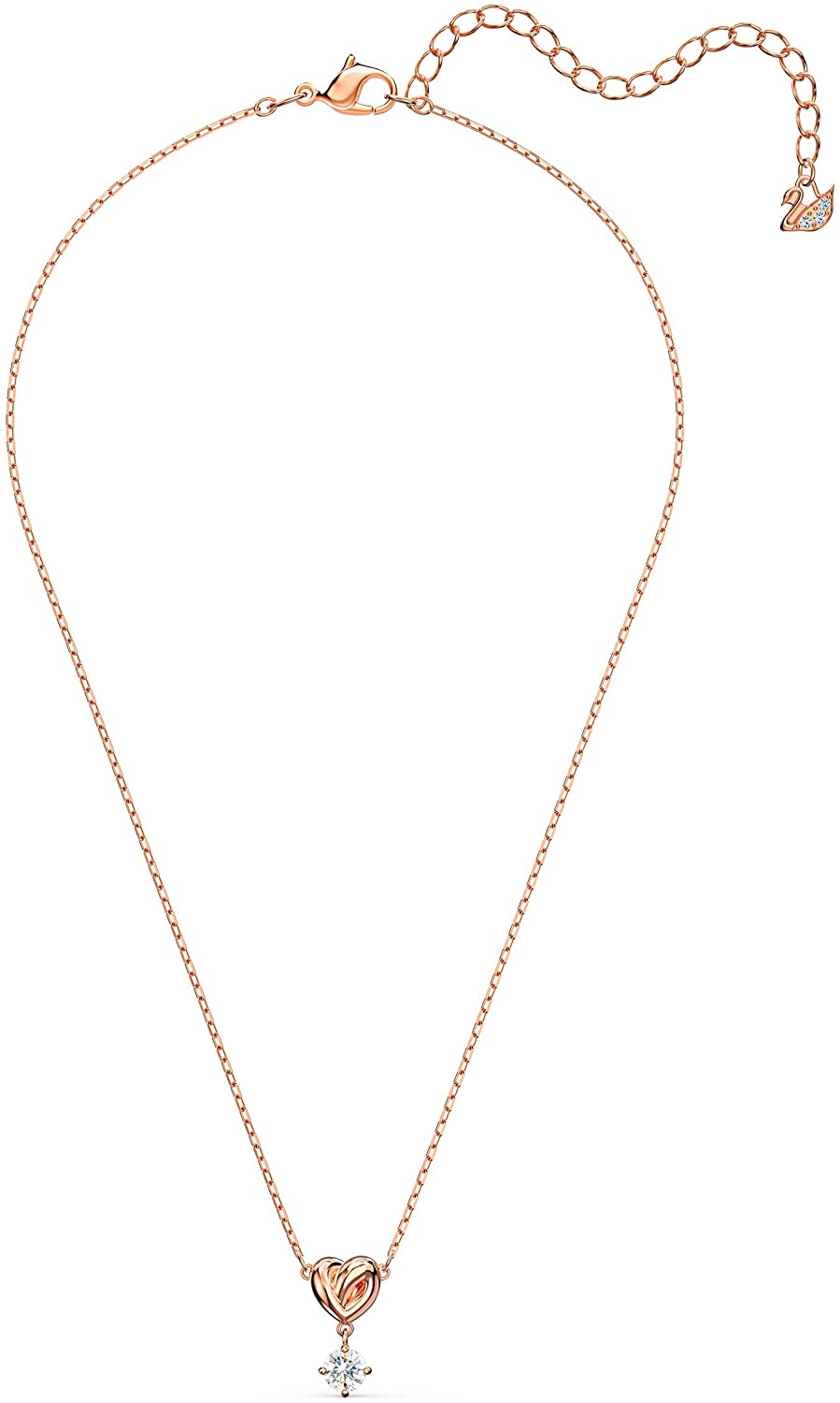 SWAROVSKI Women's Lifelong Heart Jewelry Collection, Clear Crystals - JOY2ESpree
