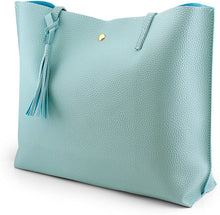 
                        
                          Cargar imagen en el visor de la galería, Oct17 Women Large Tote Bag - Tassels Faux Leather Shoulder Handbags, Fashion Ladies Purses Satchel Messenger Bags
                        
                      