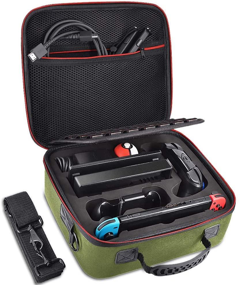 Retear Travel Carry Case for Nintendo Switch Game Portable Hard Shell Protective Storage Accessories Bag - JOY2ESpree