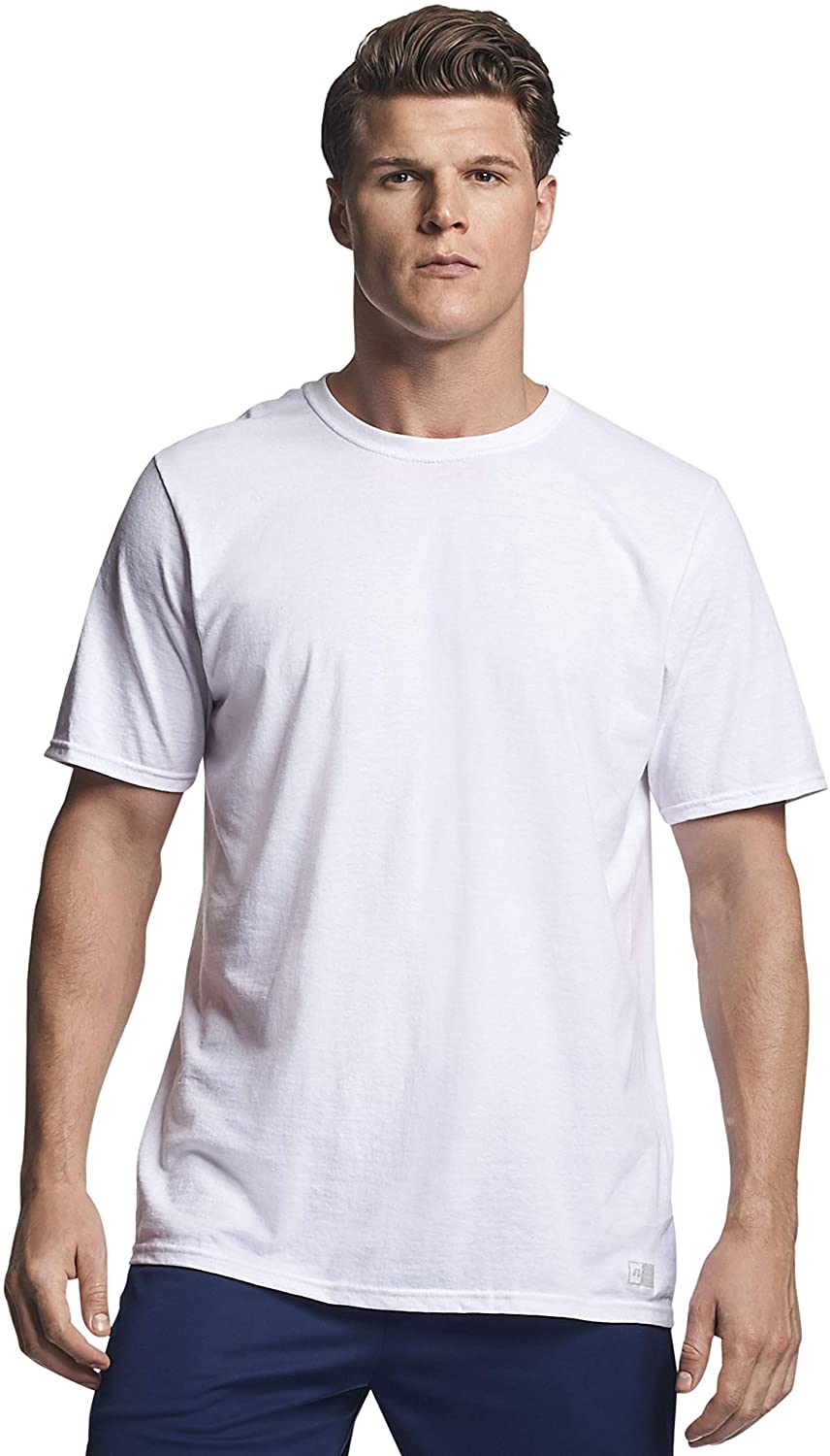 Russell Athletic Men's Cotton Performance Short Sleeve T-Shirt