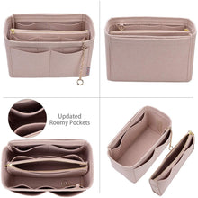 
                        
                          Load image into Gallery viewer, High End Purse Organizer insert, Bag Organizer with YKK zipper, Fit LV Speedy, Neverfull,Tote.5 Sizes
                        
                      
