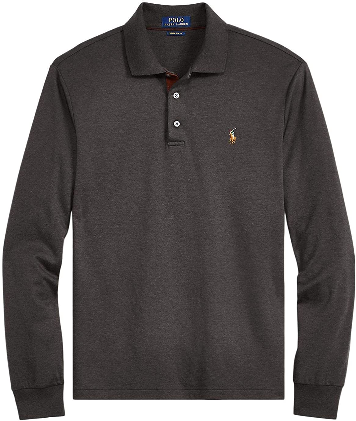 POLO RALPH LAUREN Men's Long Sleeve Mesh Polo Shirt