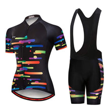 
                        
                          Muat gambar ke penampil Galeri, Women's Cycling Clothing Short Sleeve Bike Jersey Sets Bib Shorts Summer Cycling Sets Reflective
                        
                      