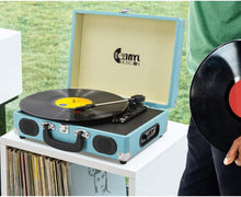 
                        
                          Muat gambar ke penampil Galeri, Retro Record Player for 33/45/78 RPM Vinyl Records,Bluetooth Belt-Drive Turntable - JOY2ESpree
                        
                      