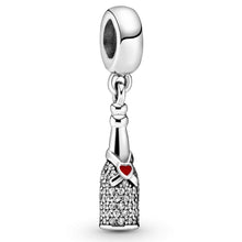 
                        
                          Cargar imagen en el visor de la galería, Pandora Jewelry Sparkling Wine Bottle Dangle Cubic Zirconia Charm in Sterling Silver - JOY2ESpree
                        
                      