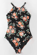 
                        
                          गैलरी व्यूवर में इमेज लोड करें, CUPSHE Women's One Piece Swimsuit Floral Print High Neck Scallop Bathing Suit
                        
                      