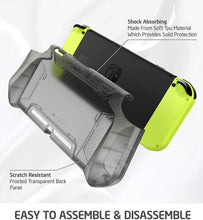 
                        
                          將圖片載入圖庫檢視器 Mumba Dockable Case Compatible for Nintendo Switch, [Blade Series] TPU Grip Protective Cover Case with Ergonomic Design and Comfort Grip (Clear) - JOY2ESpree
                        
                      