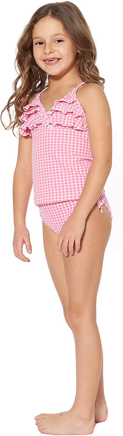 Tommy Bahama Girls' Two-Piece Bikini Swimsuit Bathing Suit