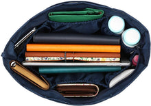 
                        
                          Load image into Gallery viewer, bridawn Nylon Tote Organizer Purse Insert Pocketbook Organizer Insert Handbag Divider with Handles Zipper Closure
                        
                      