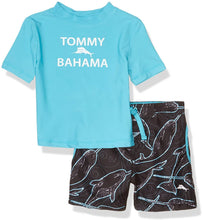 
                        
                          Load image into Gallery viewer, Tommy Bahama Boys' Rashguard and Trunks Swimsuit Set
                        
                      
