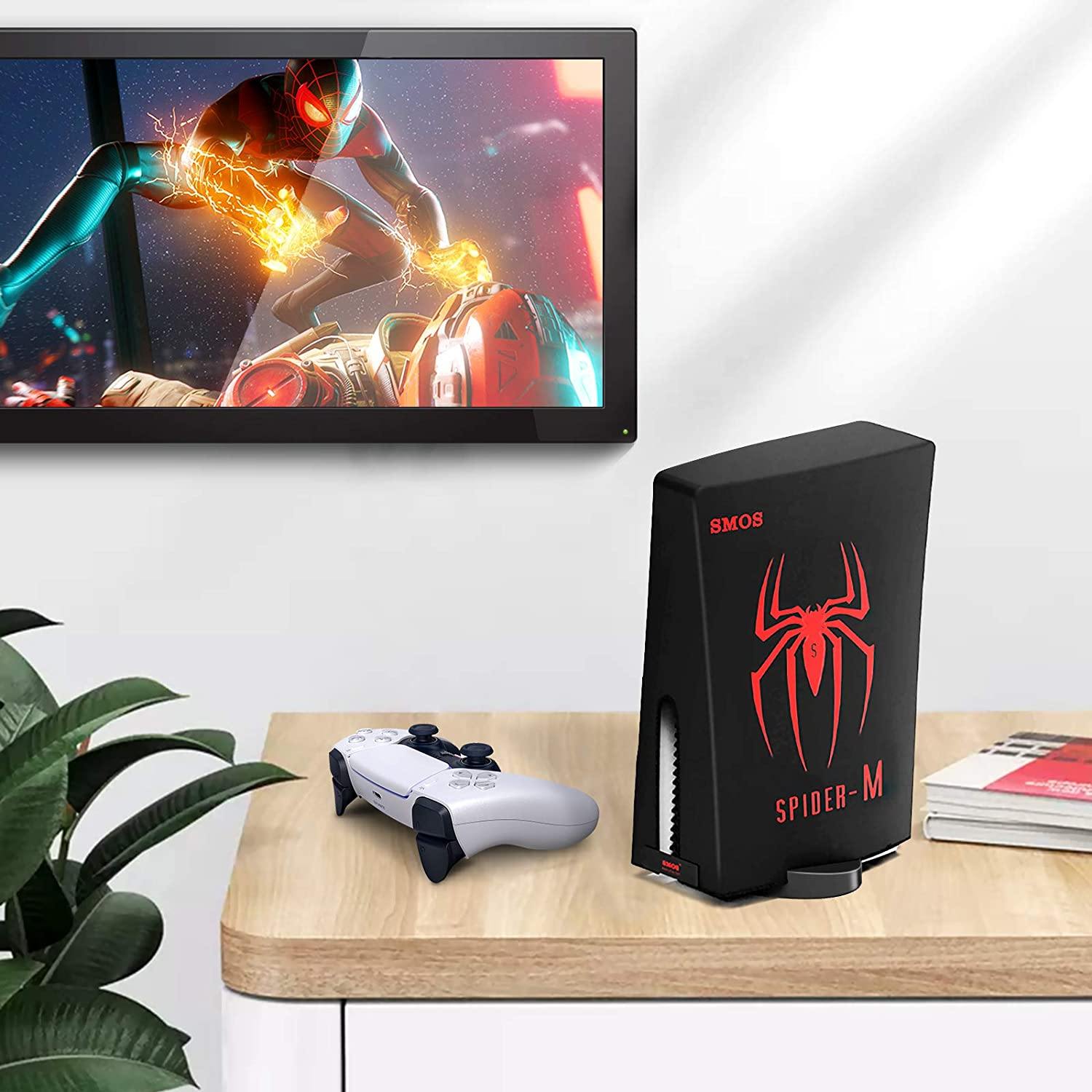PS5 Console Dust Cover Custom Spider-M Designed for PS5 - JOY2ESpree