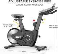 
                        
                          Cargar imagen en el visor de la galería, L NOW Exercise Bike Indoor Cycling Bike Belt Drive Stationary Bike - JOY2ESpree
                        
                      