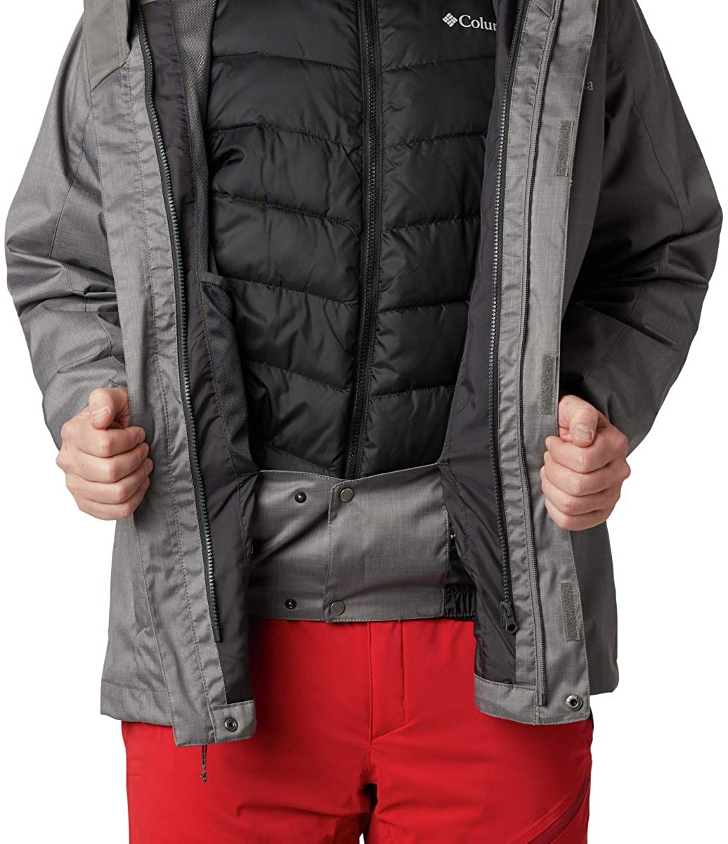 Columbia Men\'s Whirlibird IV Interchange Jacket, Waterproof & Breathable