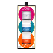 
                        
                          गैलरी व्यूवर में इमेज लोड करें, Sunday Riley Circle of Trust Moisturizer Trio, 1 ct.
                        
                      