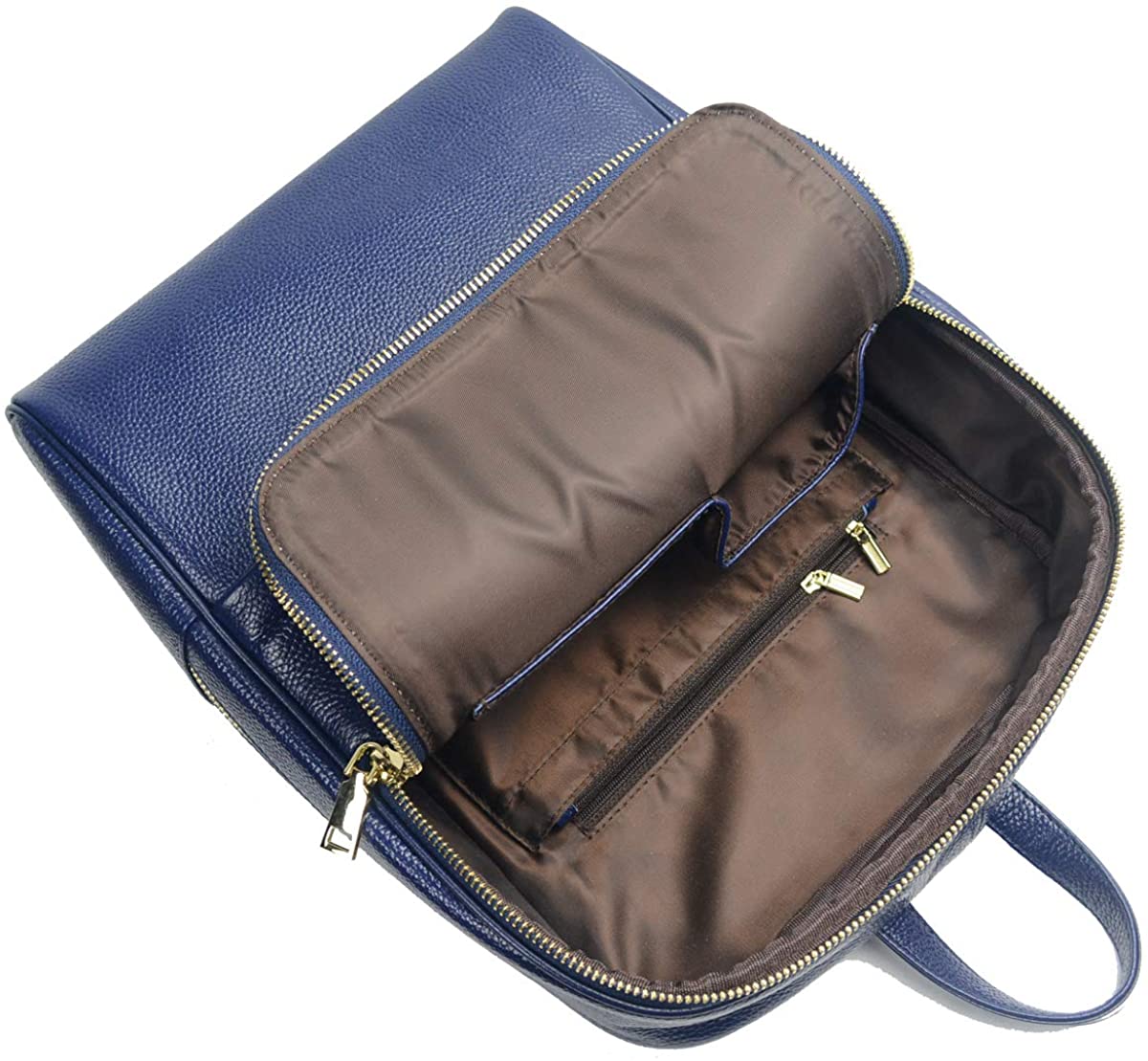 Coolcy Hot Style Women Real Genuine Leather Backpack Fashion Bag