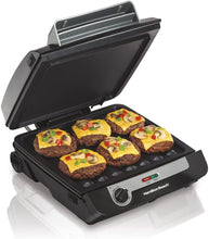 
                        
                          Cargar imagen en el visor de la galería, Hamilton Beach Electric Indoor Searing Grill with Viewing Window and Removable Easy-to-Clean Nonstick Plate - JOY2ESpree
                        
                      