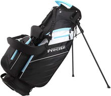 
                        
                          Cargar imagen en el visor de la galería, Precise AMG Ladies Womens Complete Golf Clubs Set Includes Driver, Fairway, Hybrid, 6-PW Irons, Putter, Stand Bag, 3 H/C's - Choose Color and Size! - JOY2ESpree
                        
                      