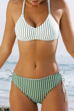 
                        
                          Load image into Gallery viewer, CUPSHE Women's Back Braided Straps Reversible Bottom Strappy Lace Up Bikini Sets
                        
                      