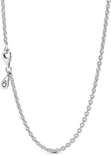 
                        
                          Load image into Gallery viewer, Pandora Jewelry Silver Chain Sterling Silver Necklace - JOY2ESpree
                        
                      