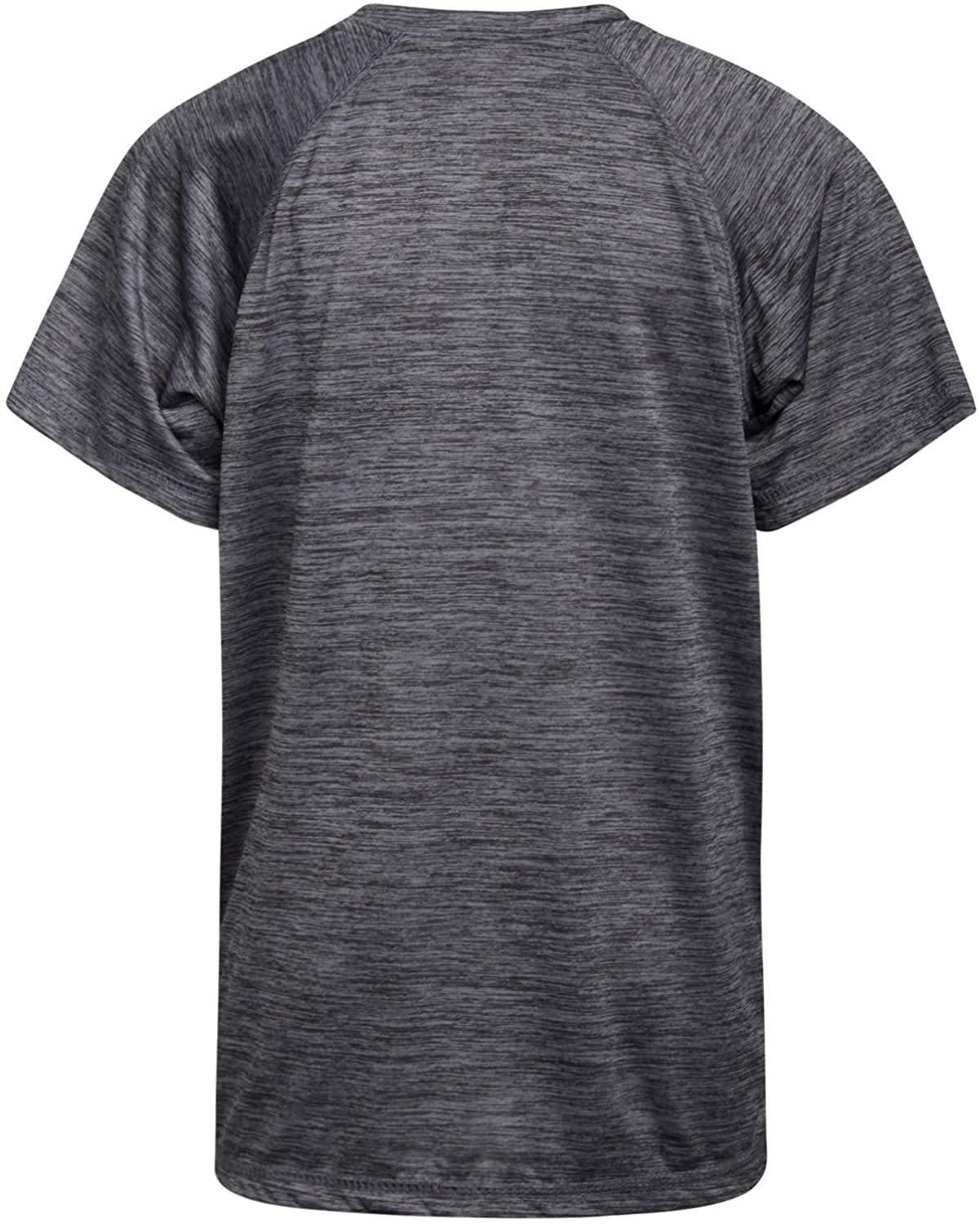 Reebok Boys Quick Dry Breathable Athletic Performance Sports T-Shirt - JOY2ESpree