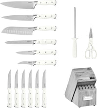 
                        
                          画像をギャラリービューアに読み込む, Cuisinart C77WTR-15P Classic Forged Triple Rivet, 15 Piece Set, White - JOY2ESpree
                        
                      