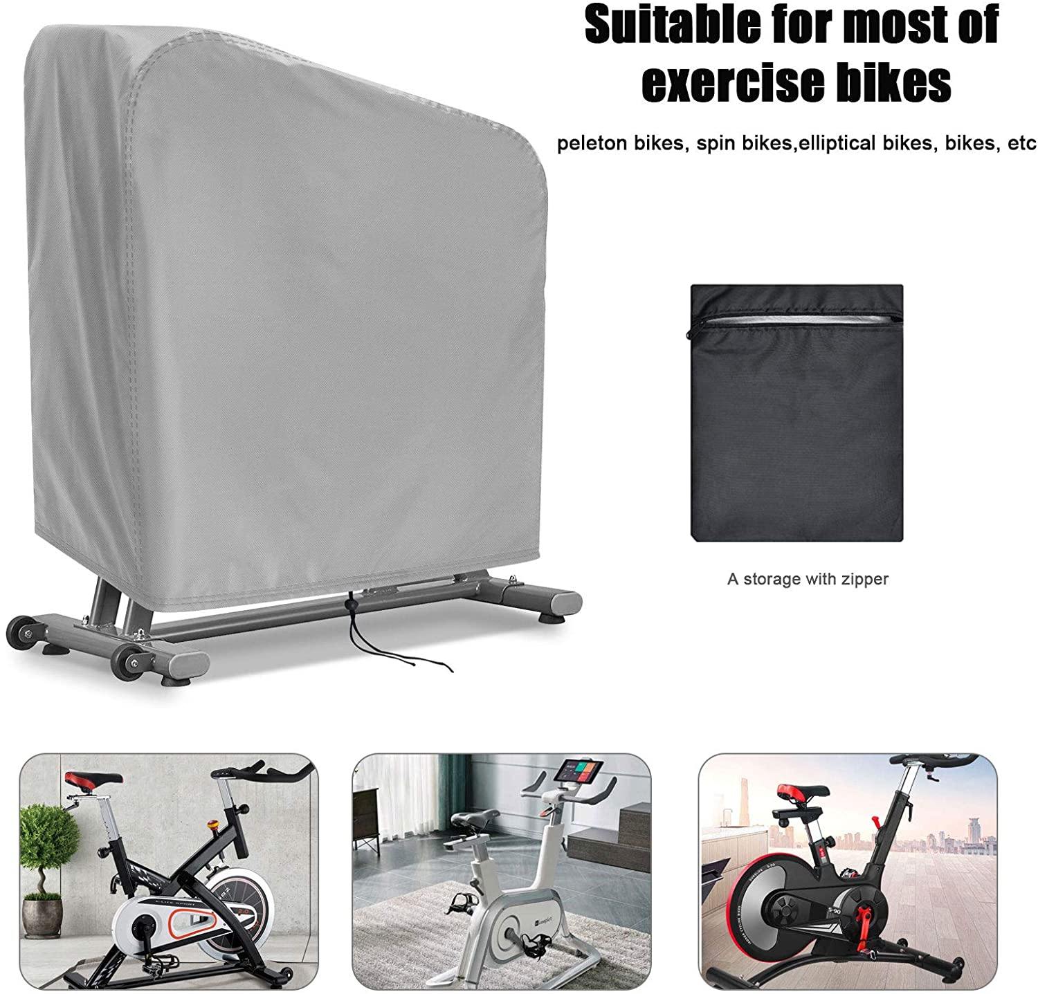 Hengme Exercise Bike Cover, Peloton Spin Bike Cover, UV-proof, Dustproof - JOY2ESpree