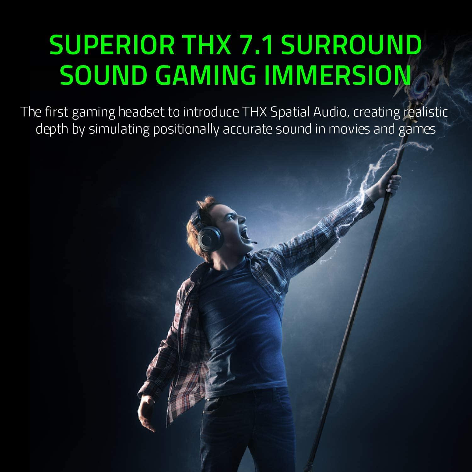 Razer Kraken Tournament Edition THX 7.1 Surround Sound Gaming Headset - JOY2ESpree
