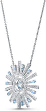 
                        
                          將圖片載入圖庫檢視器 SWAROVSKI Women's Sunshine Jewelry Collection, Rhodium Finish, Blue Crystals, Clear Crystals - JOY2ESpree
                        
                      
