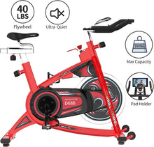 
                        
                          Muat gambar ke penampil Galeri, pooboo Exercise Bike Indoor, Belt Drive Cycling Bike Stationary - JOY2ESpree
                        
                      