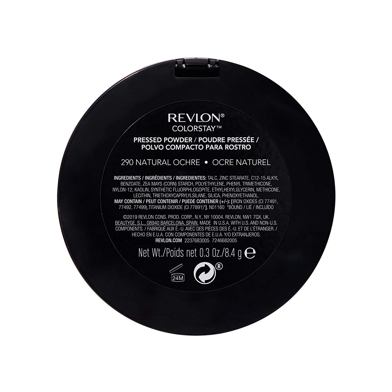 Revlon ColorStay Pressed Powder, Longwearing Oil Free, Fragrance Free, Noncomedogenic Face Makeup, Fair (810)
