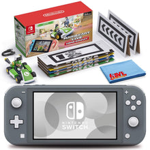 
                        
                          Cargar imagen en el visor de la galería, Nintendo Switch Lite (Gray) Bundle with Mario Kart Live: Home Circuit (Luigi Set) + 6Ave Cleaning Cloth - JOY2ESpree
                        
                      